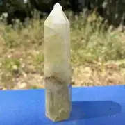 615g natural smoky citrine obelisk quartz crystal point healing gift