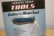nip Sharper Image Tools Golfers Multi tool spike divot screwdriver bottle opener