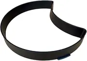 Totority Garden Paving Mould Crescent Shape Concrete Stepping Stone Mold for DIY