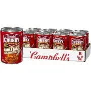 (8 Pack) Campbell's Chunky Soup, Beef Chili Mac in Tomato Sauce, 16.3 Ounce