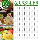 Up 50x Mini Plastic Shovel Spoons Pack of Construction Birthday Party Supplies