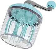 Luxshiny Hand Driven Egg Speed Whisk for Cooking Lightweight Manual Mixer for Blending Beating and Stirring Versatile Kitchen Utensil Easy to Clean and Use