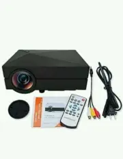 ELEGIANT Full Color 130" Mini LED Projector Entertainment Home Cinema Theater