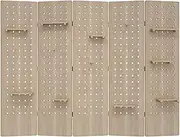Hanging Room Divider, Hanging Room Divider Folding Room Screen Divider,Solid Wood Freestanding Privacy Screen,Shelf Living Room Restaurant Entrance Hall Room Divider,5 Sizes