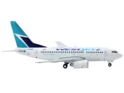 Boeing 737-600 Westjet Airlines C-GWSL White w/ Blue Tail 1/400