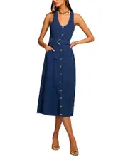 Ramy Brook Nomi Belted Dress