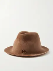 [Ruslan Baginskiy] Ruslan Baginskiy - Wool-felt Fedora - Brown - L L Brown