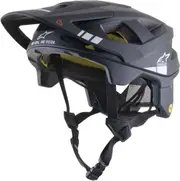 Alpinestars Vector Tech A1 Bicycle Helmet, black-grey, Size S for Men Black Grey