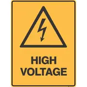 High Voltage Sign 300 x 450 mm