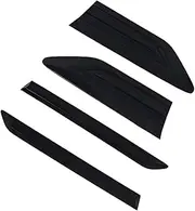 PLKGMLNO Plastic Side Wing Fenders Emblem Badge Stickers Cover Trim Compatible for VW Tiguan 2017 2018 2019 2020 2021 MK2 Accessories ABS(Not with Letter)