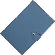 NUOBESTY Invoice Album Easy to Open Close Seal Storage Water-Resistant Tear-Resistant Material Pu PVC Office Organizer