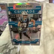 Bryce Young Crusade Card And 4 Cards
