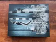 Inspirational Quote for Swimmers - 8x10 canvas print - Great Gift Idea!