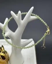 Handcrafted Natural Peridot Bracelet