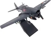 1:72 Scale Alloy Diecast Simulation F6F Fighter USA Airline Model with Stand Collectables for Boys Home Shelf Decor Ornament