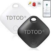 Android Smart Tag, Android Airtag Tracker, Key Finder Compatible with Google, Find My Device, App, Bluetooth, GPS Tracker, IP66 Waterproof Key Finder for Key Luggage, Wallet, Bags, Suitcase