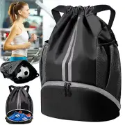 Drawstring Backpack Gym Bag Sport Backpack School Bag Sports Ball Bag Waterproof