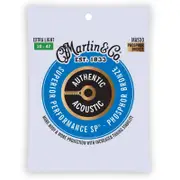 Martin Guitar MA530 Authentic Strings 92/8 Phosphor Bronze Extra Light