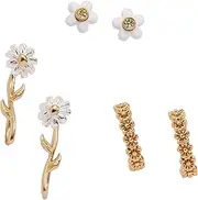 [Alex and Ani] Daisy Earring Set of 3