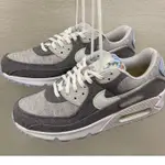 NIKE AIR MAX 90 NRG 灰白 藍綠 慢跑 休閒 氣墊 男鞋 CK6467-001