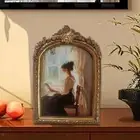 Vintage Photo Frame Decorative Picture Frame for Shelf Living Room Bedside