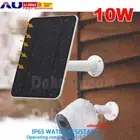 10W 5v Solar Panel For Eufy Eufycam Cam E/2C/E/2 Wall Mount 3M Cable Outdoor