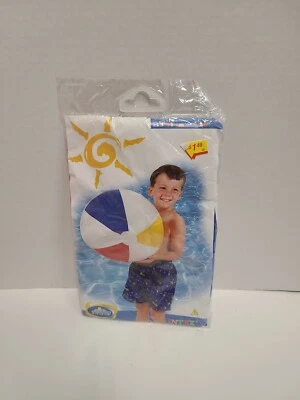 Intex The Wet Set 20” Inflatable Beach Ball 2001 Vintage