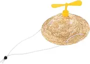 FIXOSHEE Adjustable Woven Hat with for Dogs and Cats Sun Protection for Small Pets Year Comfort and Style for