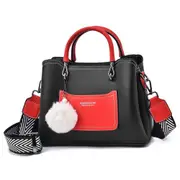 Handbag For Women High Quality Leather Bag Fashion Kitten Pattern Bag Shoulder Crossbody Handbag