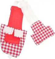 ORFOFE Washable Parrot Costume Reusable Bird Diaper Flight Suit for Cockatiels Parakeets Pigeons Soft Easy to Wear for Outdoor Activities