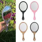 Standing Makeup Dresser Mirror Oval-Shape Vanity Mirror Handheld Mirror Vintage