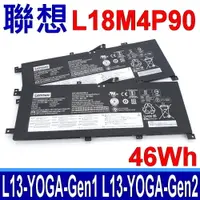 在飛比找松果購物優惠-LENOVO L18M4P90 電池 L13 Yoga Ge