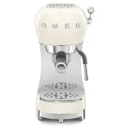 Smeg 50's Style Espresso Manual Coffee Machine (Cream)
