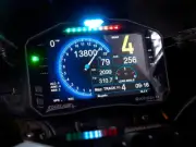 Yamaha R1 04-08 R6 06-16 STARLANE DAVINCI-II S Dash board GPS TIMER Data Acqui