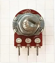 Reverse Logarithmic Potentiometer Anti-Log Pot Splined Shaft C BAS (C1K)