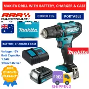 Makita Cordless Drill Driver Power Tool Kit Set With Charger Battery Carry Case