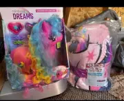 MY LITTLE PONY Plush Throw blanket 50x60 - New Big Dreams + Free Pony