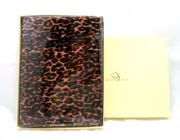 Neiman Marcus Notebook Haircalf Cover Refillable Spiral Lined Pages 9" Leopard