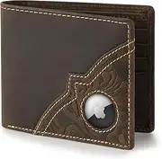 [Wrangler] Men’s Genuine Leather Wallet, Bifold Slim RFID Blocking Casual Wallet