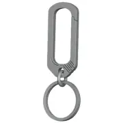 Titanium Buckle Keychain Titanium Alloy Simplicity Buckles Camping2671