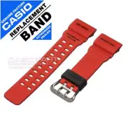 Genuine Casio Watch Band for Master of G-shock Mudmaster GG-1000GB-4A Red Strap