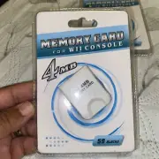 wii console 4MB Memory Card
