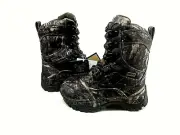 Smoky Mountain Camo Waterproof Western Hunter Boots,Toddler Size 8.5,New