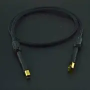 HIFI Enthusiast USB Cable DAC Line Type A-B A To B Silver Plated Digital Cord