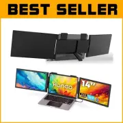 Multi-Screen Productivity 14" Portable Monitor Compatible with 14-16.5" Laptops