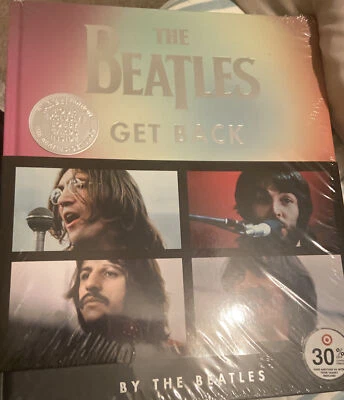 The Beatles Get Back Hardcover Book with Four Exclusive Lobby Cards Sealed.