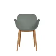 Set of 2 Olive Kitchen Dining Chairs - Olive - Olive