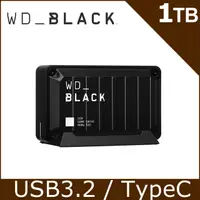 在飛比找PChome24h購物優惠-WD BLACK 黑標 D30 Game Drive 1TB