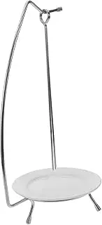 Vertical Skewer Kebab Rack Set of Stainless Steel BBQ Skewers Non-Slip Ceramic Handle for Outdoor Grill Restaurant Picnic