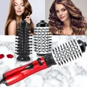 New 3-in-1 Multi-Directional Hot Air Styler and Rotating Hair Dryer Setting Comb